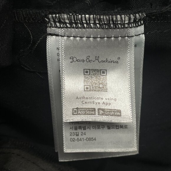 Deus Ex Machina Waxed Canvas Hunting Pants Mens Actual 31x30 Olive Brown Moto - Picture 6 of 16